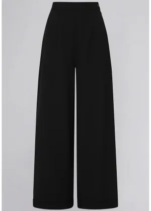 Collectif Gerilynn 40's Trousers Black