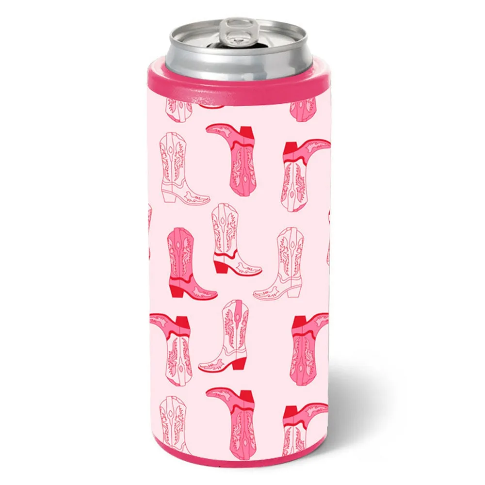 Cowgirl Boots Slim Can Coozie