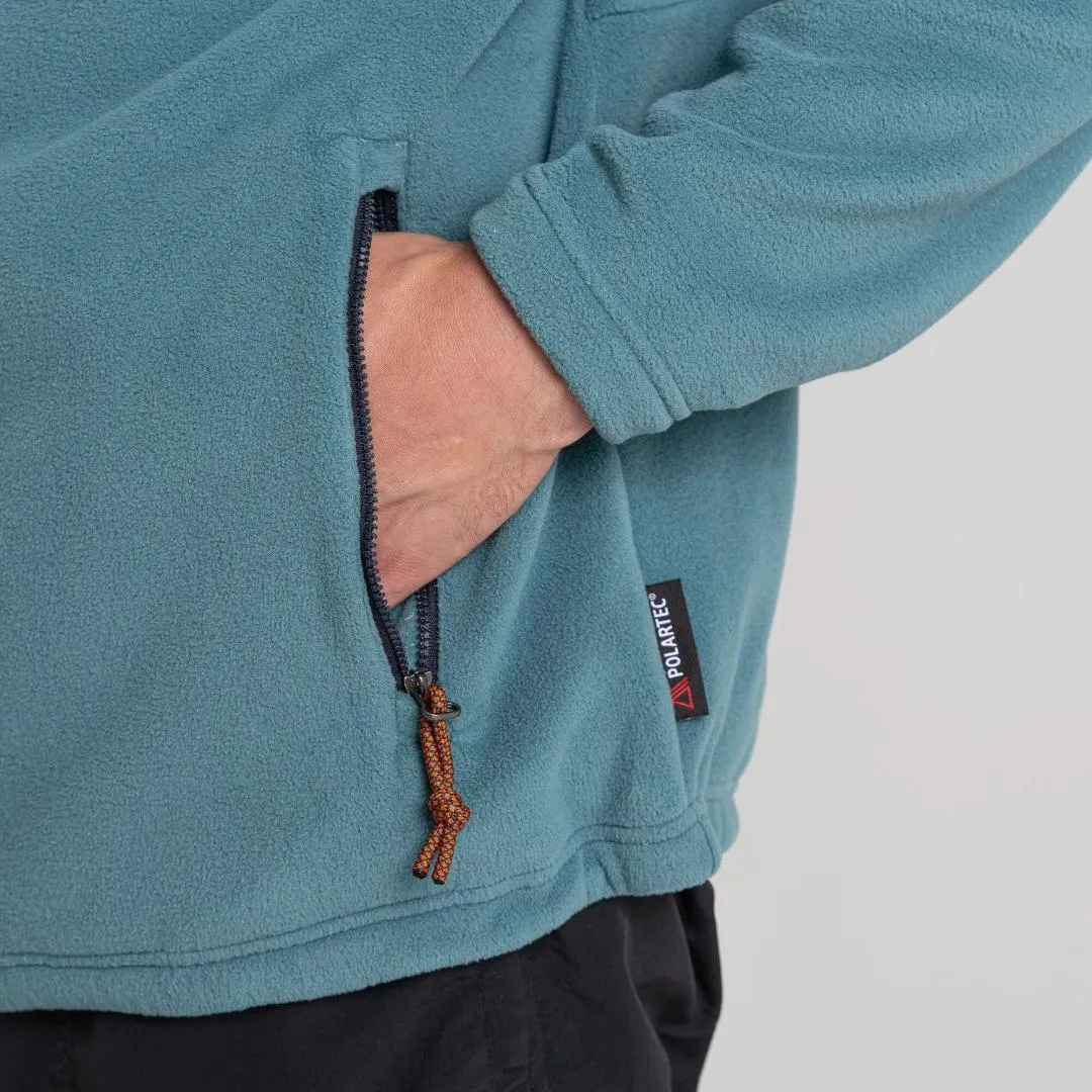 Craghoppers Men's Polartec Argo Half Zip Fleece - Washed Teal/Blue Navy