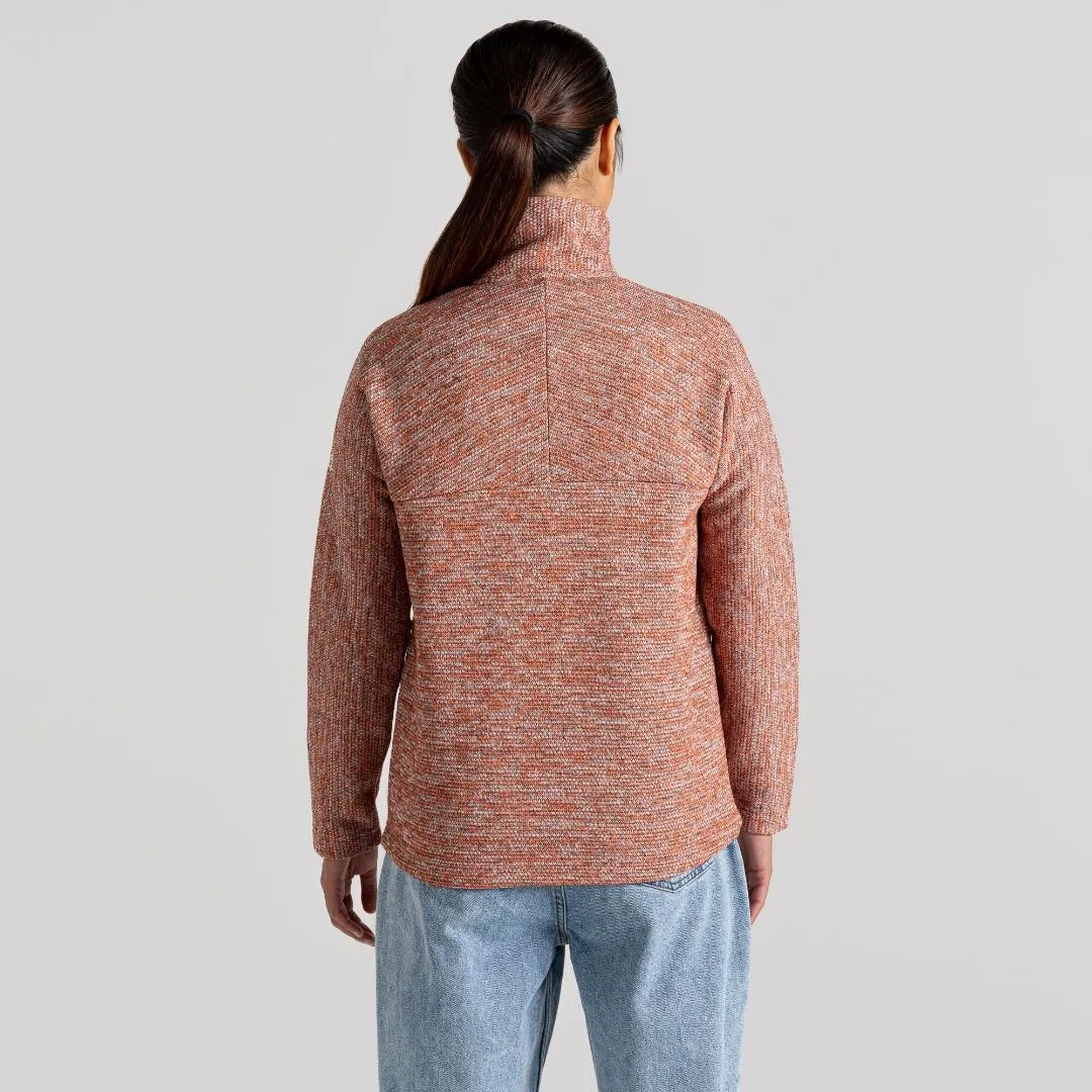 Craghoppers Women's Mabel Full Zip Fleece - Warm Russet
