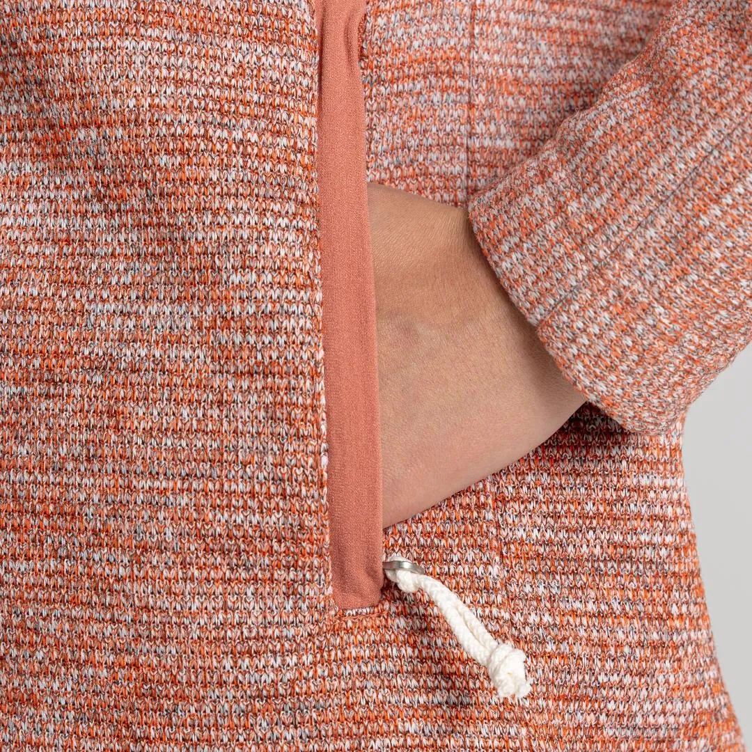 Craghoppers Women's Mabel Full Zip Fleece - Warm Russet