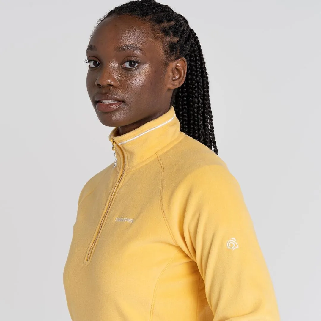 Craghoppers Women's Miska Half Zip Fleece  - Dandelion