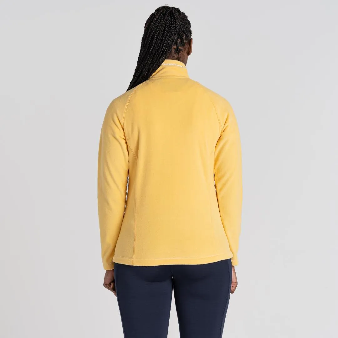 Craghoppers Women's Miska Half Zip Fleece  - Dandelion