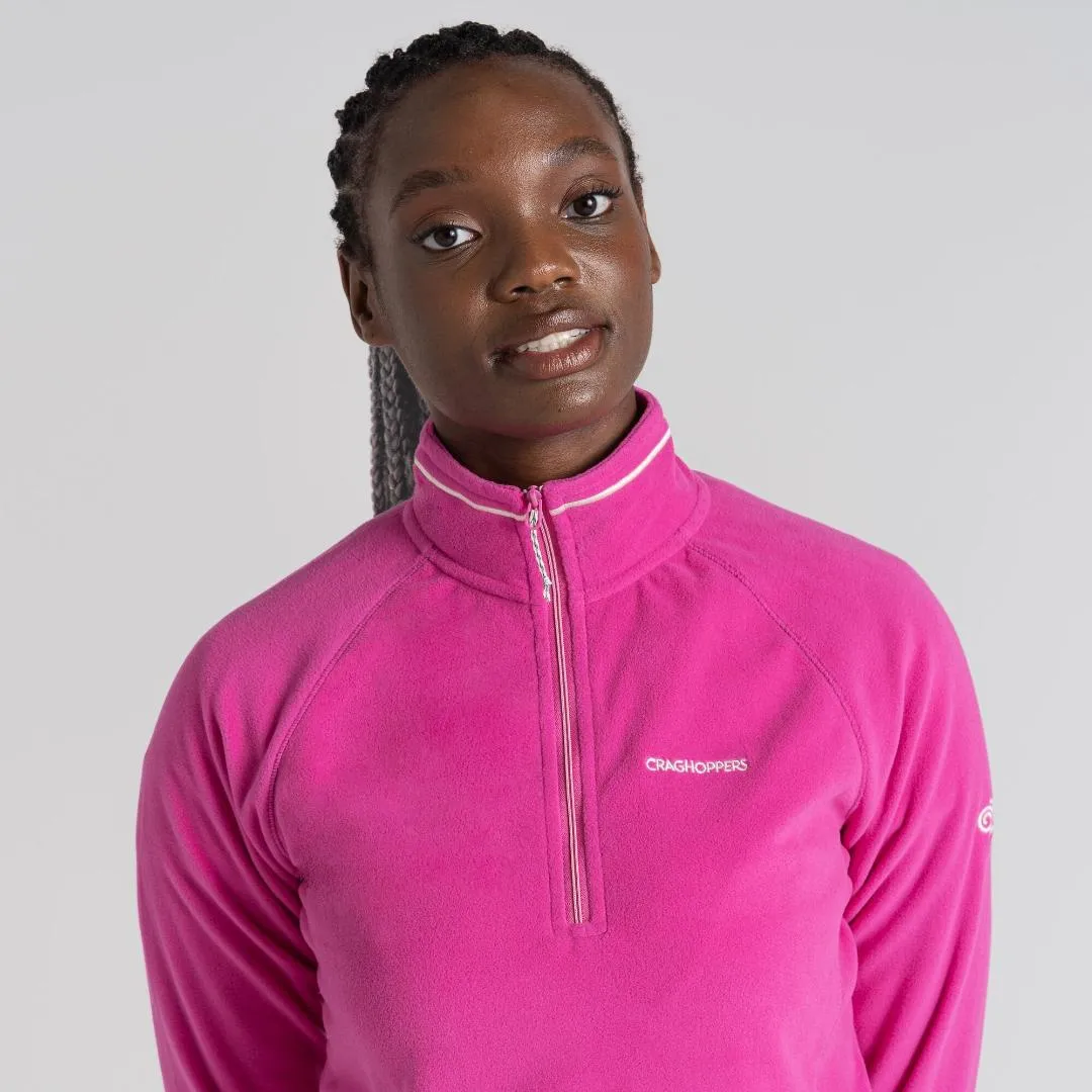 Craghoppers Women's Miska Half Zip Fleece  - Fuchsia