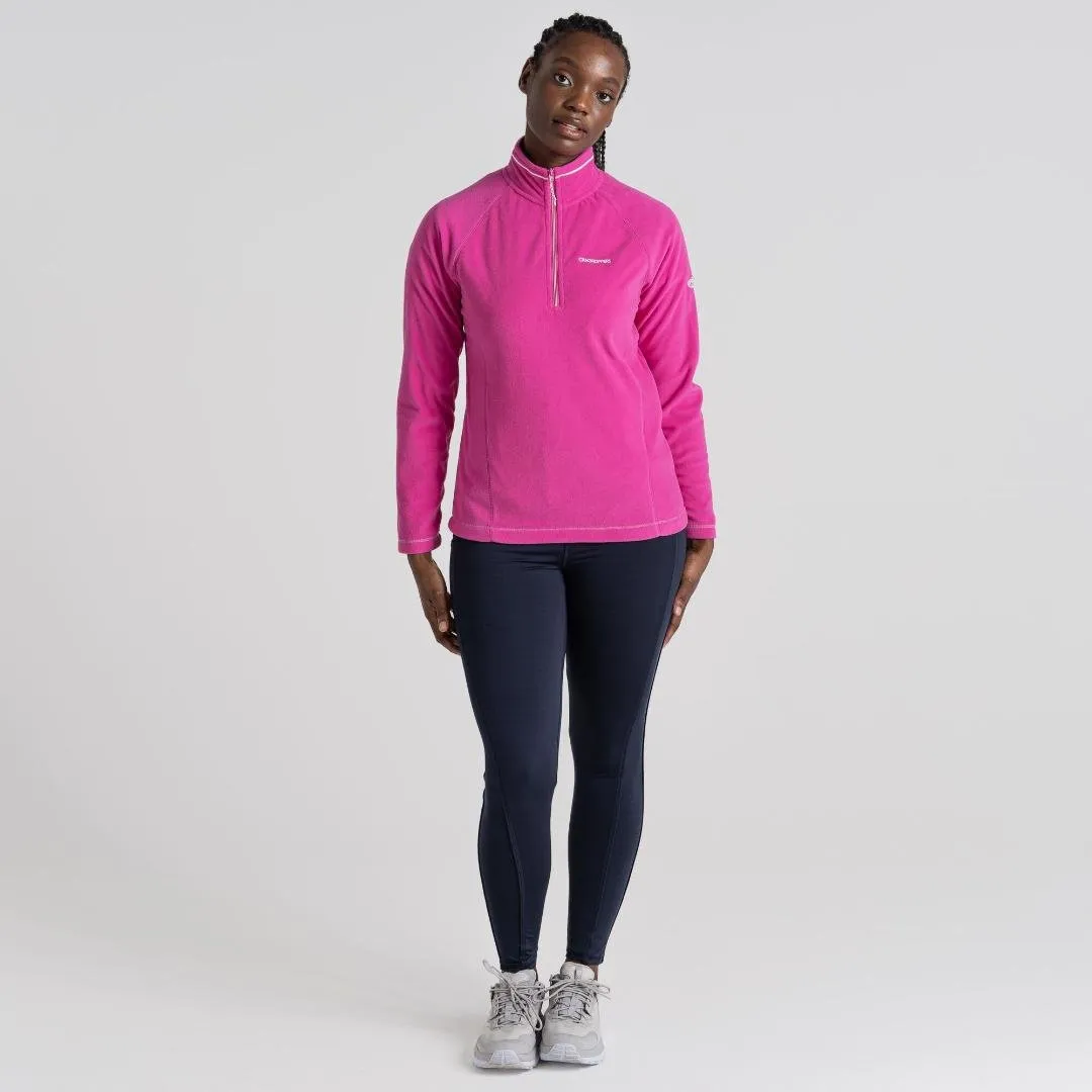 Craghoppers Women's Miska Half Zip Fleece  - Fuchsia