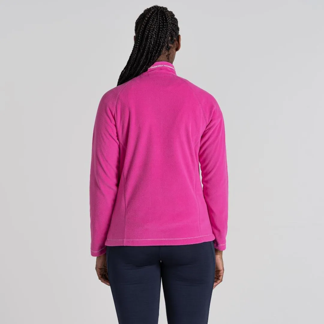 Craghoppers Women's Miska Half Zip Fleece  - Fuchsia