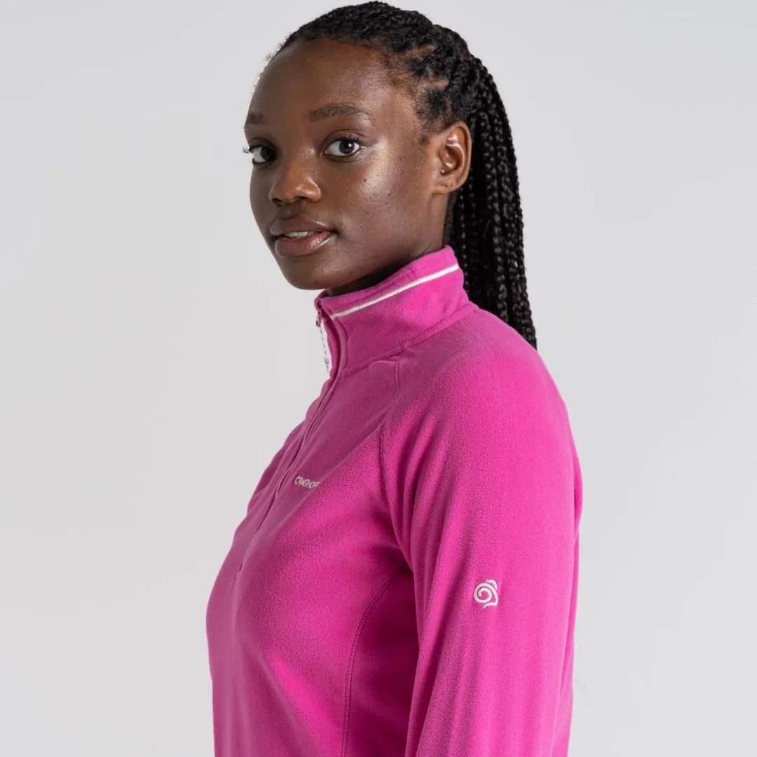 Craghoppers Women's Miska Half Zip Fleece  - Fuchsia