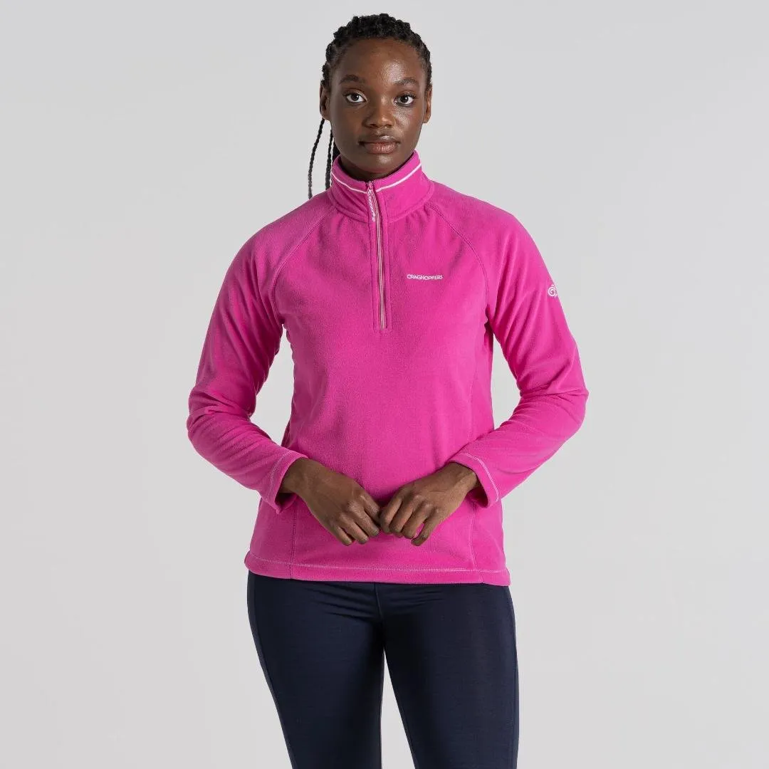 Craghoppers Women's Miska Half Zip Fleece  - Fuchsia
