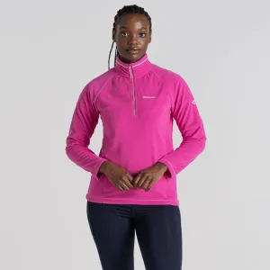 Craghoppers Women's Miska Half Zip Fleece  - Fuchsia