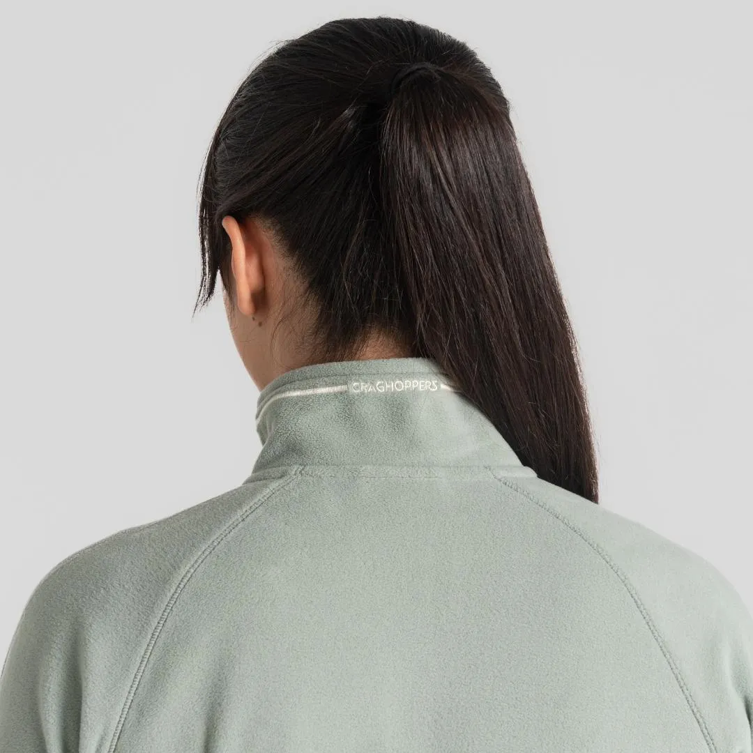 Craghoppers Women's Miska Half Zip Fleece Top - Meadow Haze