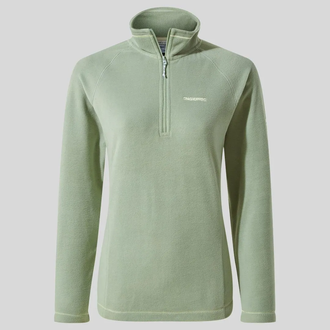 Craghoppers Women's Miska Half Zip Fleece Top - Meadow Haze