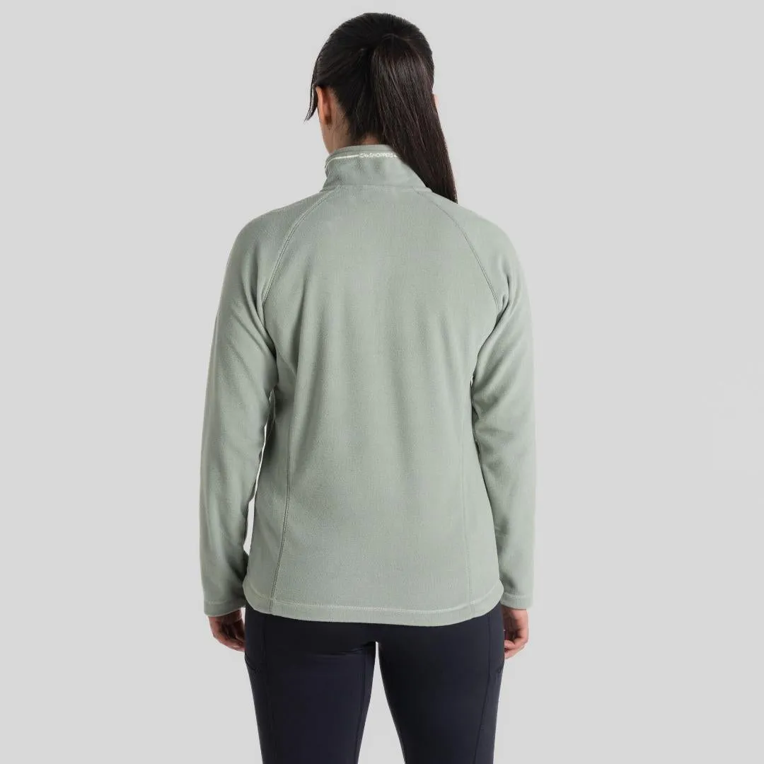 Craghoppers Women's Miska Half Zip Fleece Top - Meadow Haze