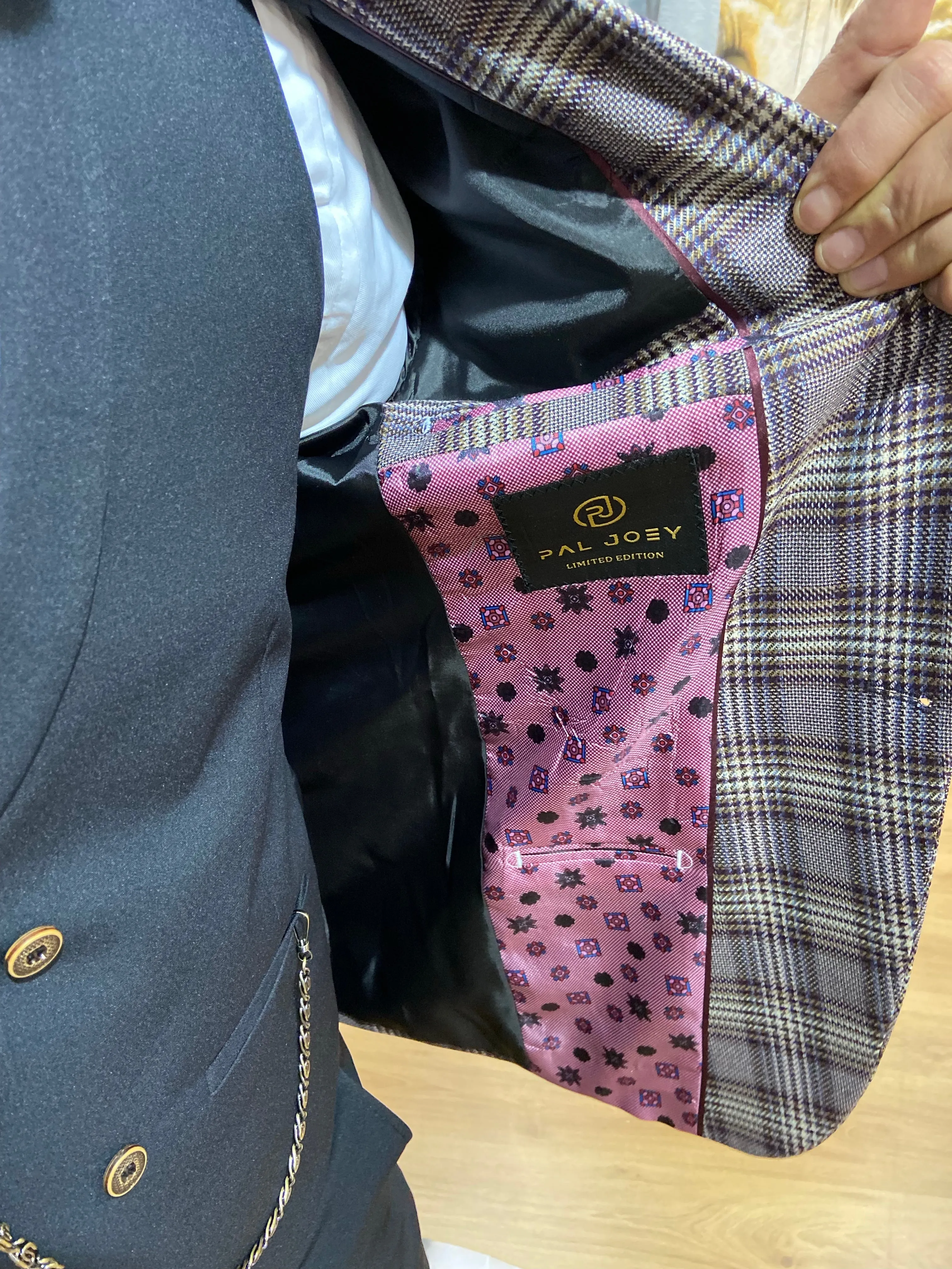 Crofton - Purple 3 Piece Suit