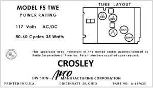 CROSLEY-F5TWE