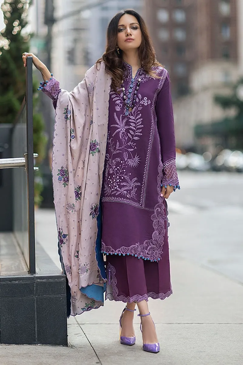 CROWN JEWEL | Mushq Broadway Winter Edit’21 | Unstitched Embroidered Linen Suits
