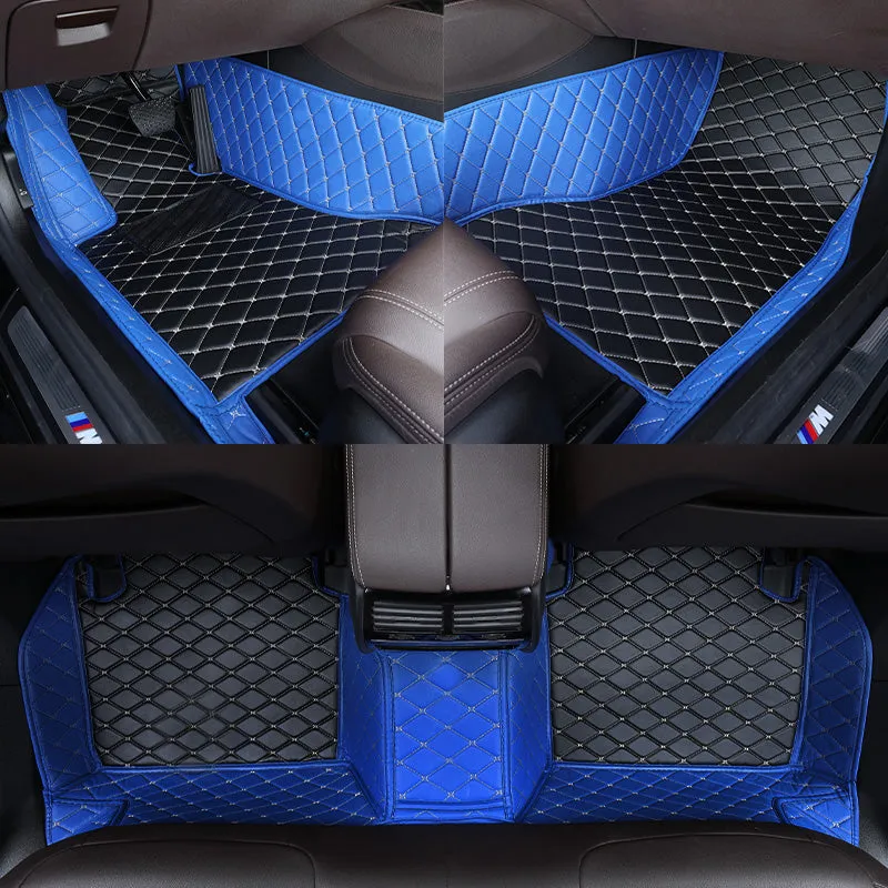 Custom Car Floor Mats - Double Colour