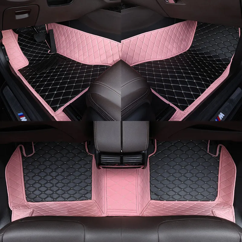 Custom Car Floor Mats - Double Colour