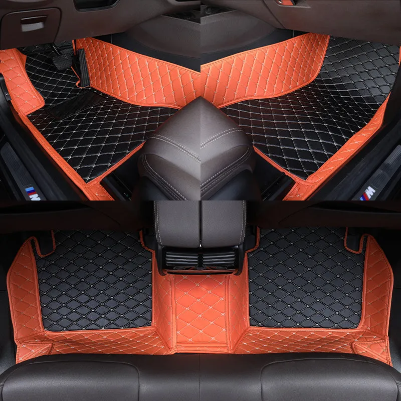 Custom Car Floor Mats - Double Colour