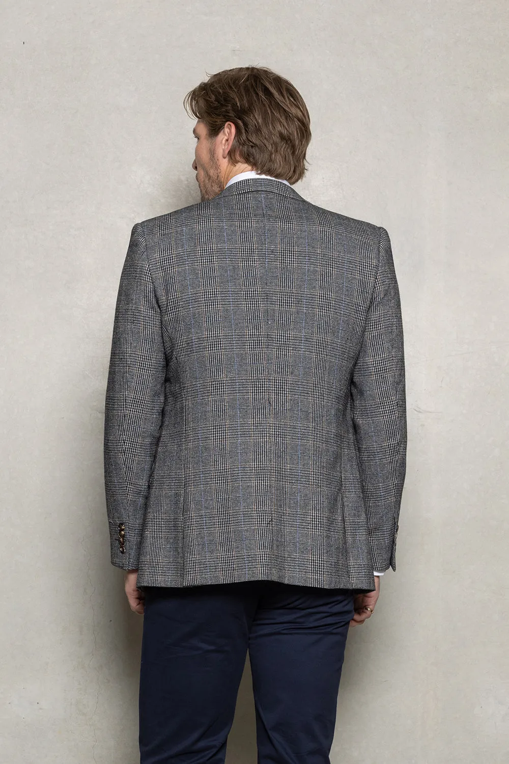 CUTLER & CO JOHNSON CHECK BLAZER CW40572