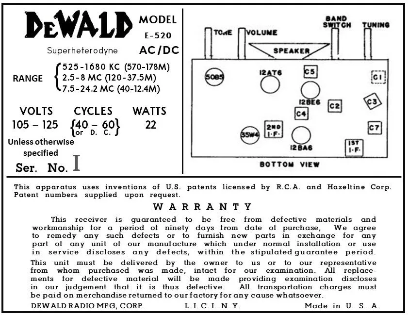 DEWALD-E520