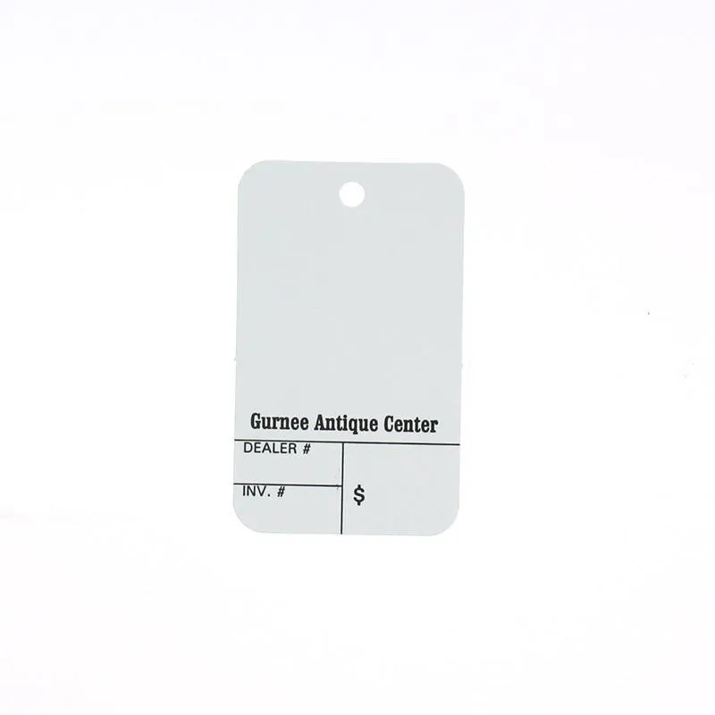 Die Cut Custom Tags (1000/Pack)