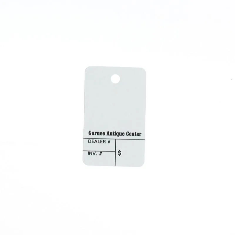 Die Cut Custom Tags (1000/Pack)