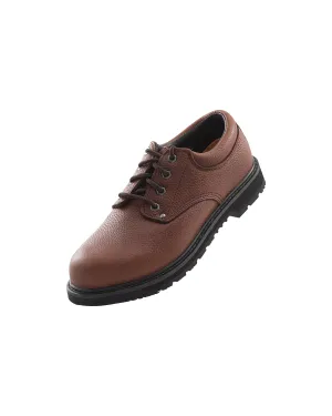 Diehard Brown Oxford Slip Resistant Work Shoes (82442)
