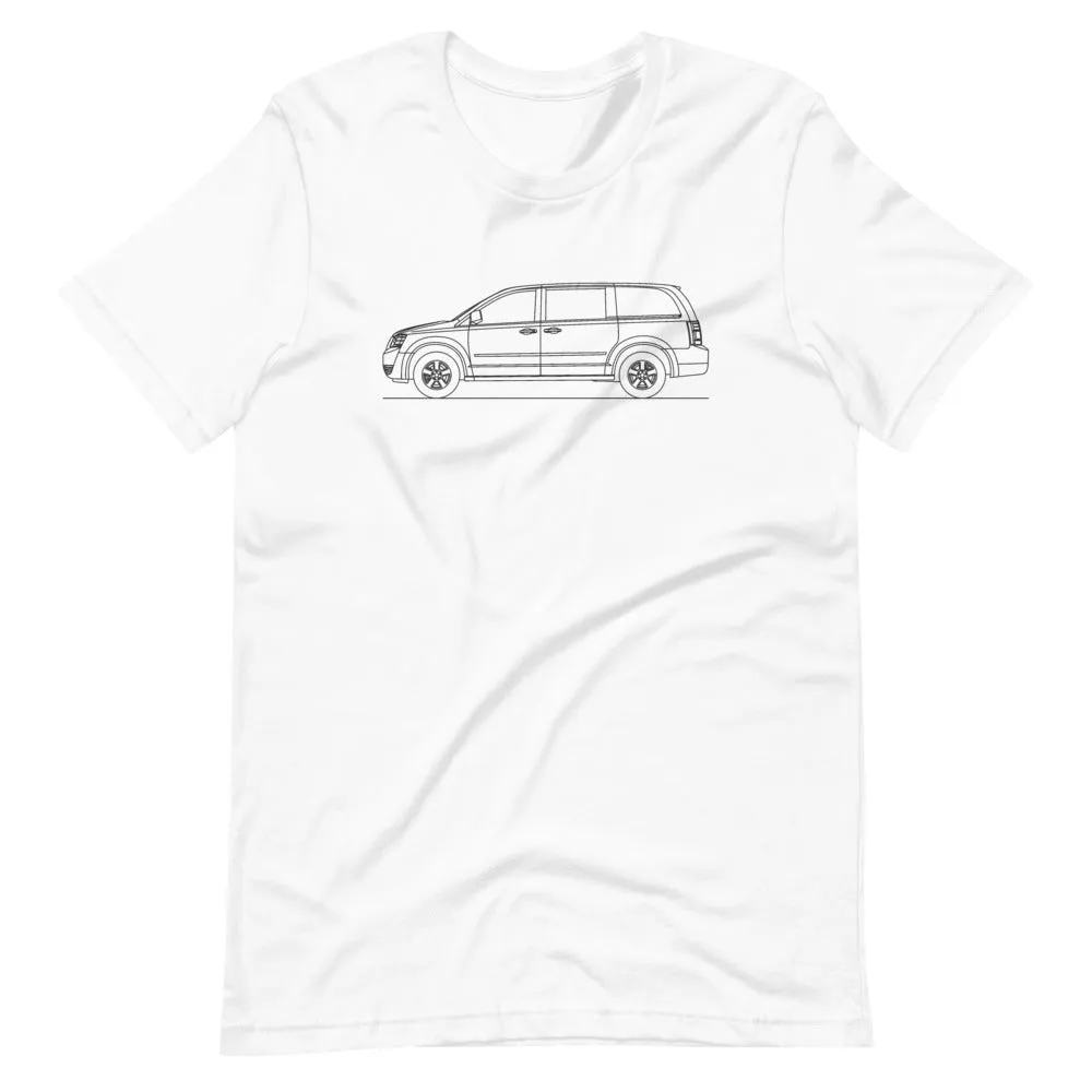 Dodge Grand Caravan 5th Gen silhouette T-shirt