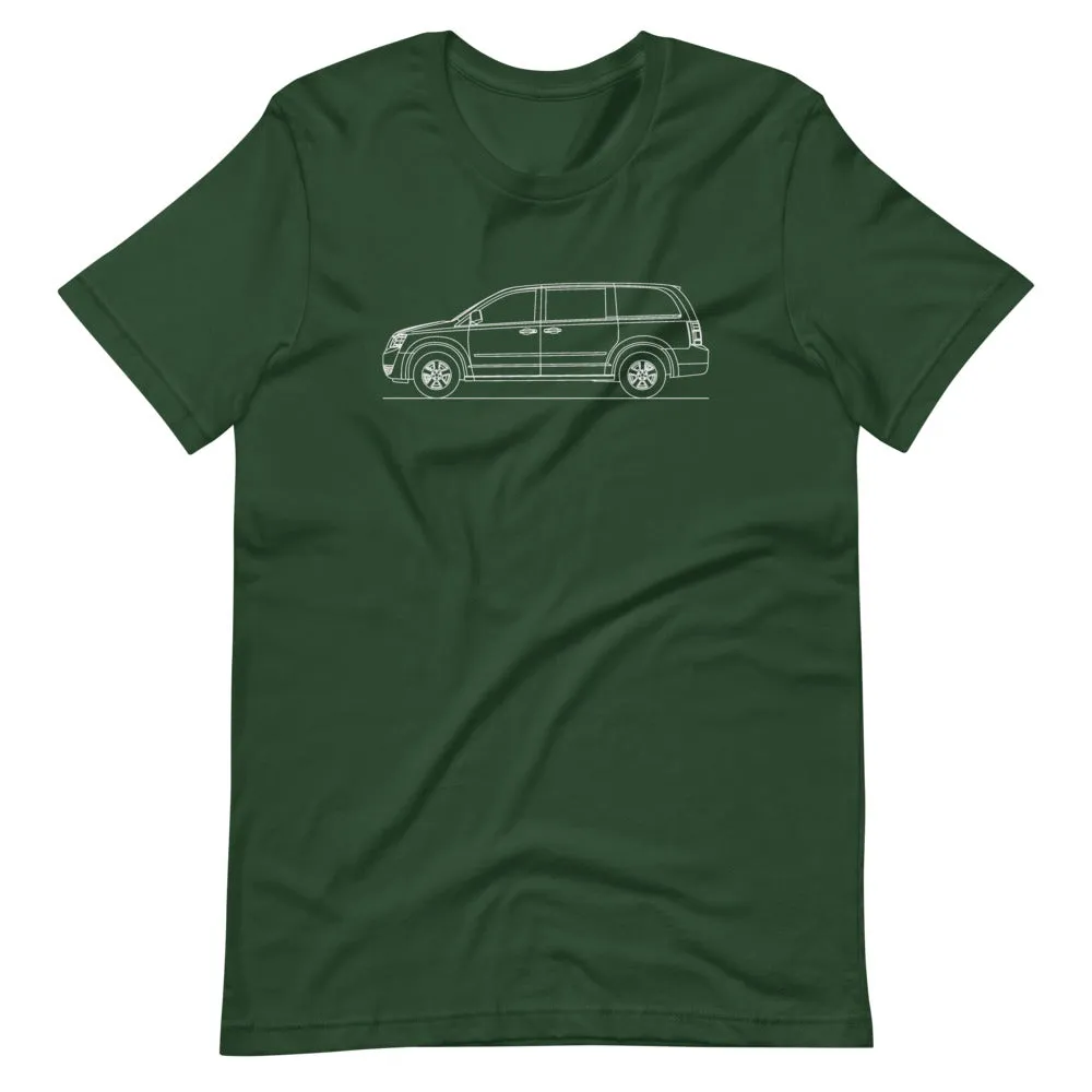Dodge Grand Caravan 5th Gen silhouette T-shirt