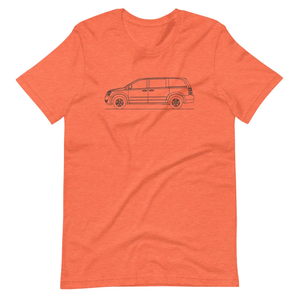 Dodge Grand Caravan 5th Gen silhouette T-shirt
