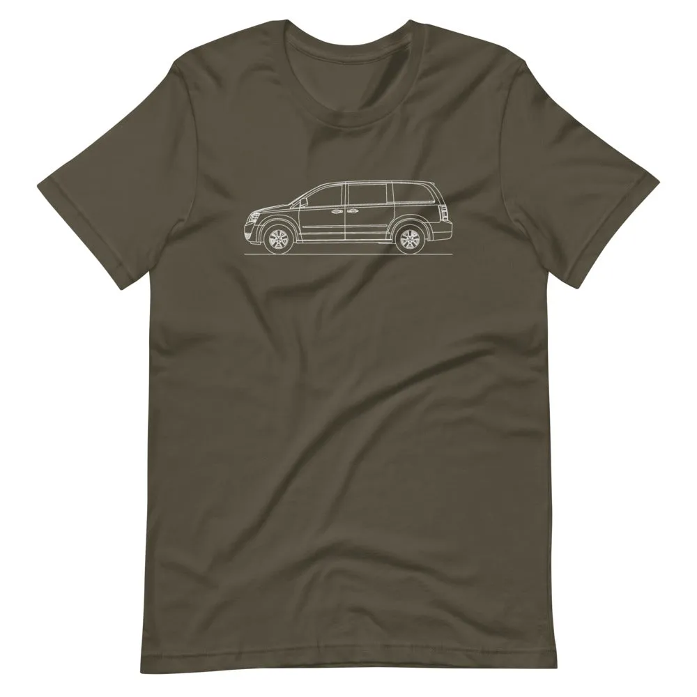 Dodge Grand Caravan 5th Gen silhouette T-shirt