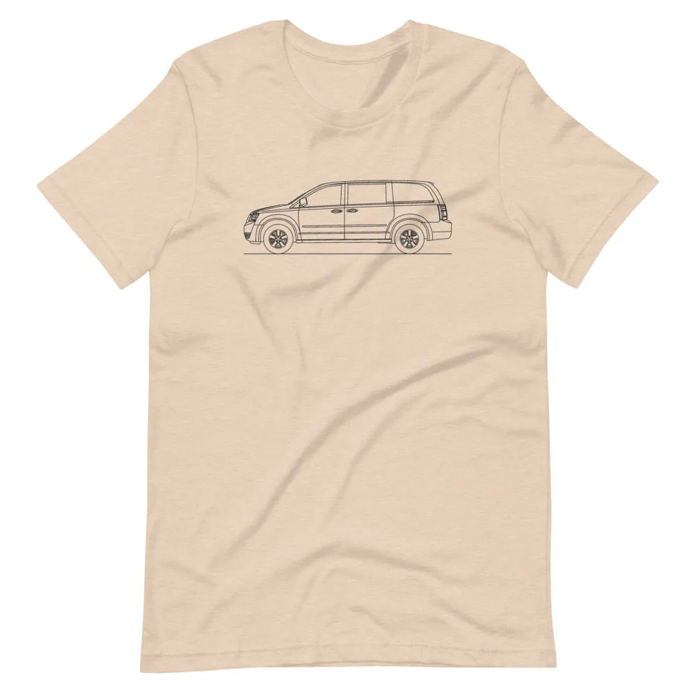 Dodge Grand Caravan 5th Gen silhouette T-shirt