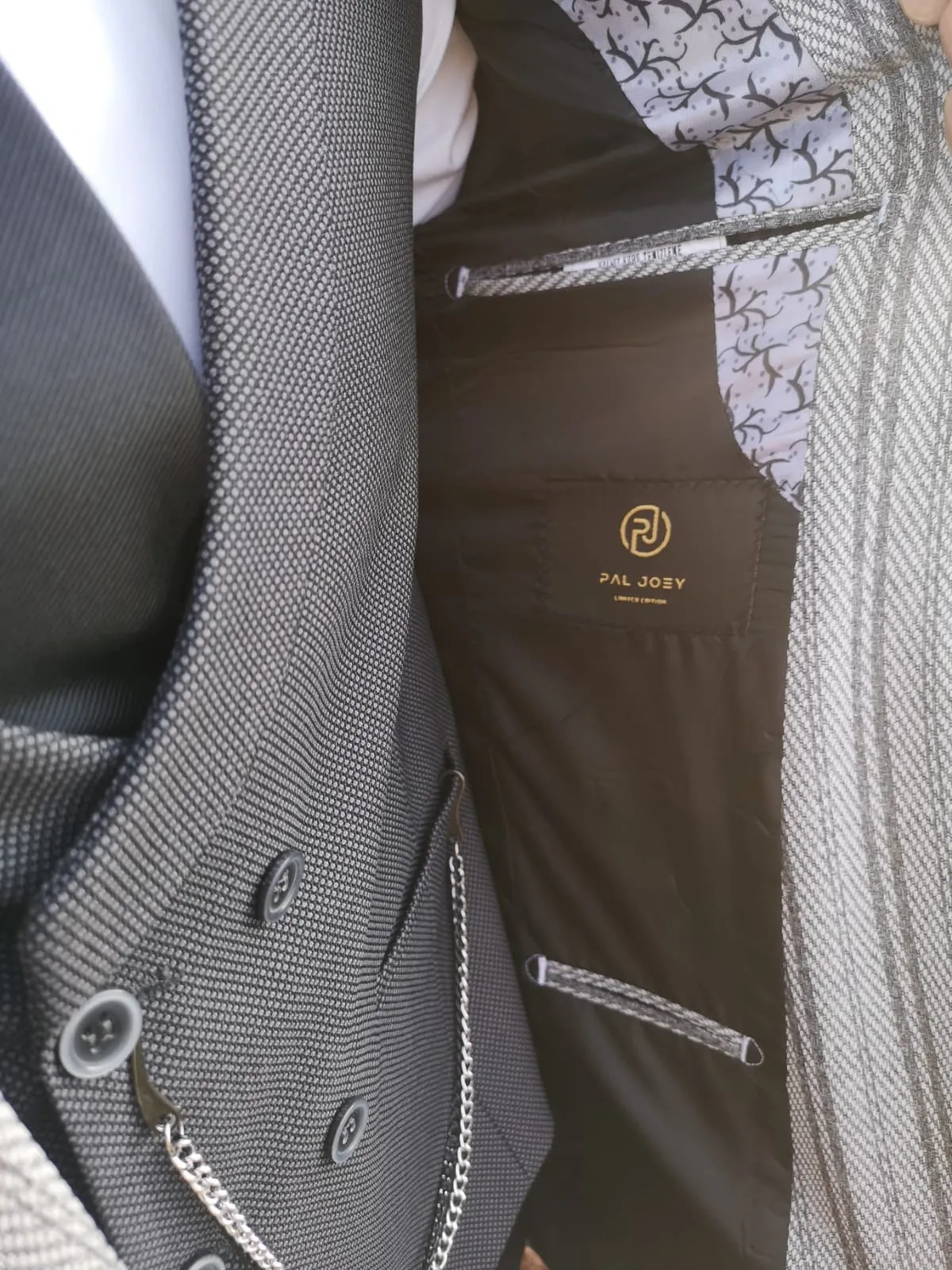 Edgar - Grey 3 Piece Suit