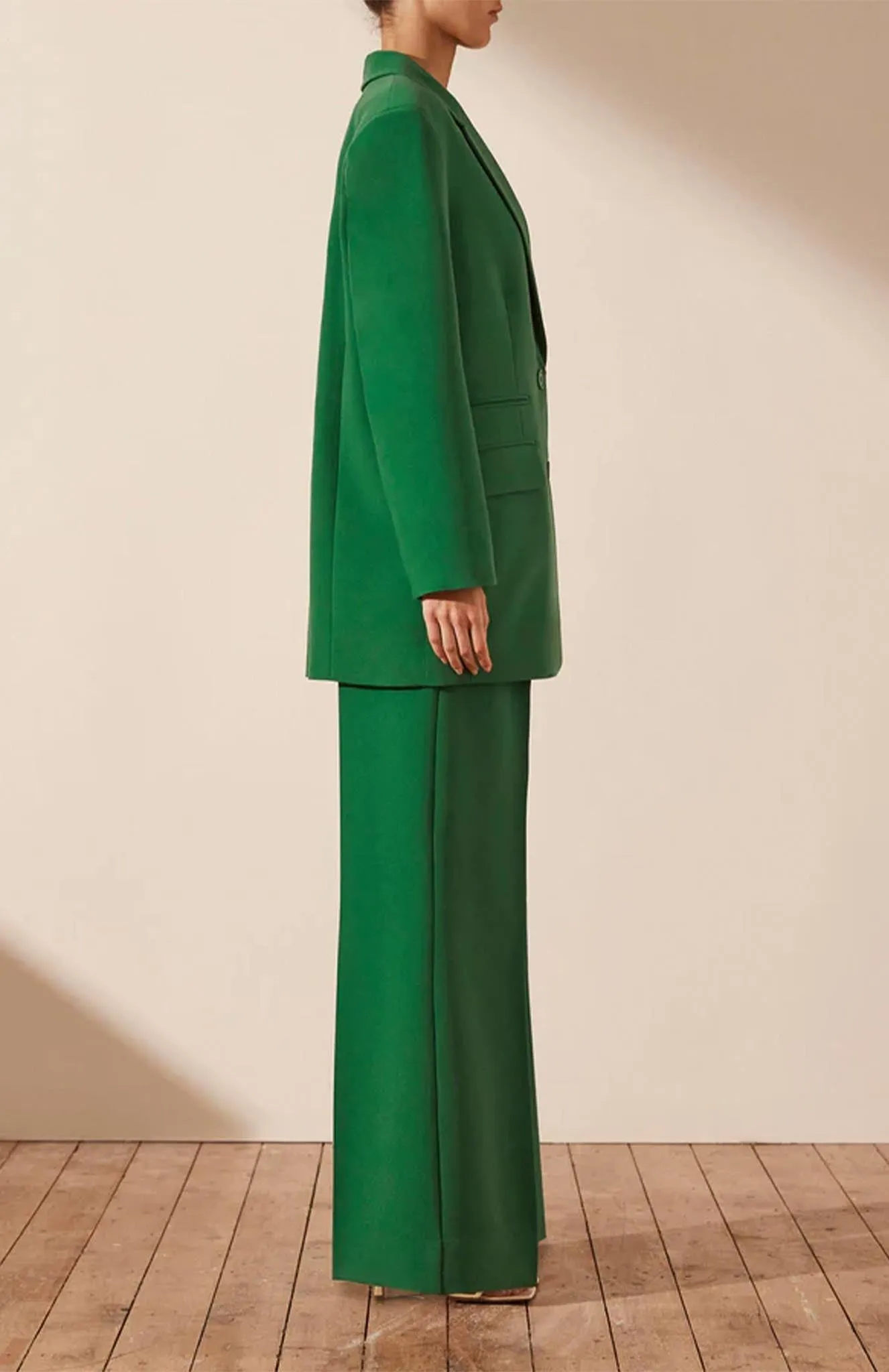 Emerald Enigma  | Green Blazer Sets
