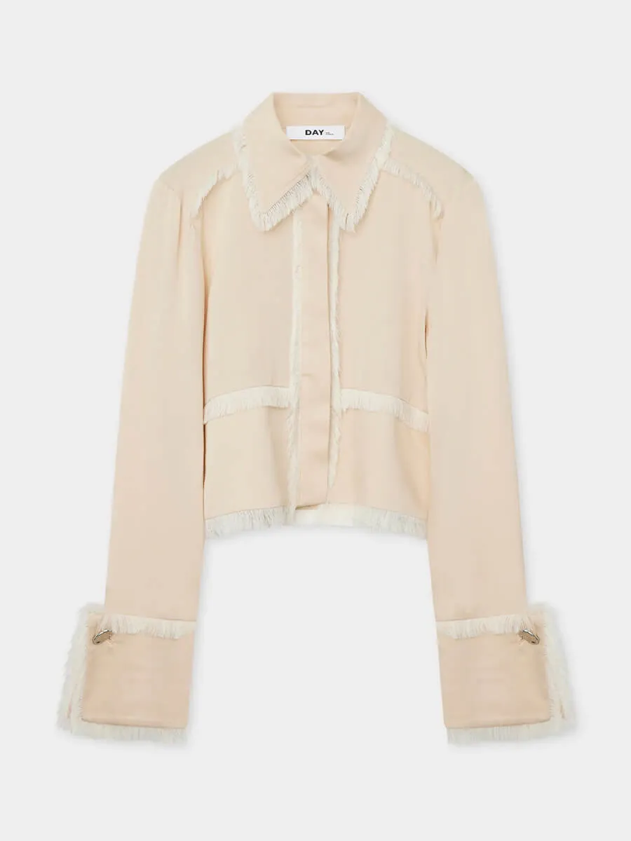 Emmie - Matte Crepe - Oyster Grey