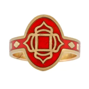 ENAMEL CHAKRA RING