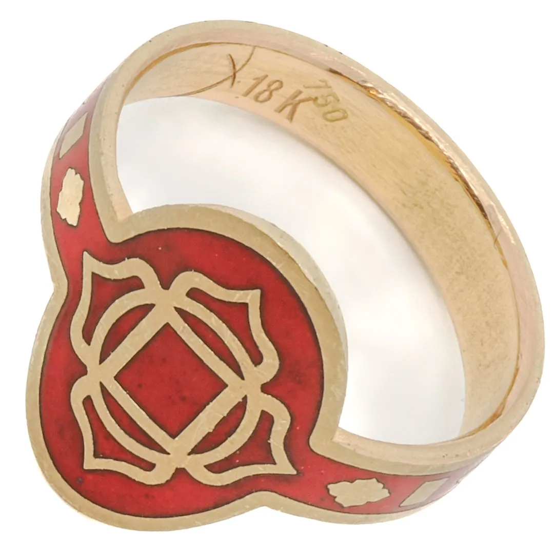 ENAMEL CHAKRA RING