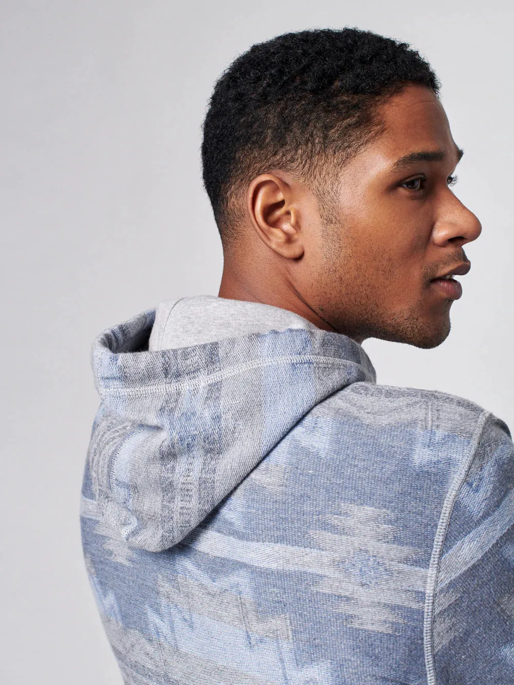 Faherty - Doug Good Feather Hoodie - Arctic Star