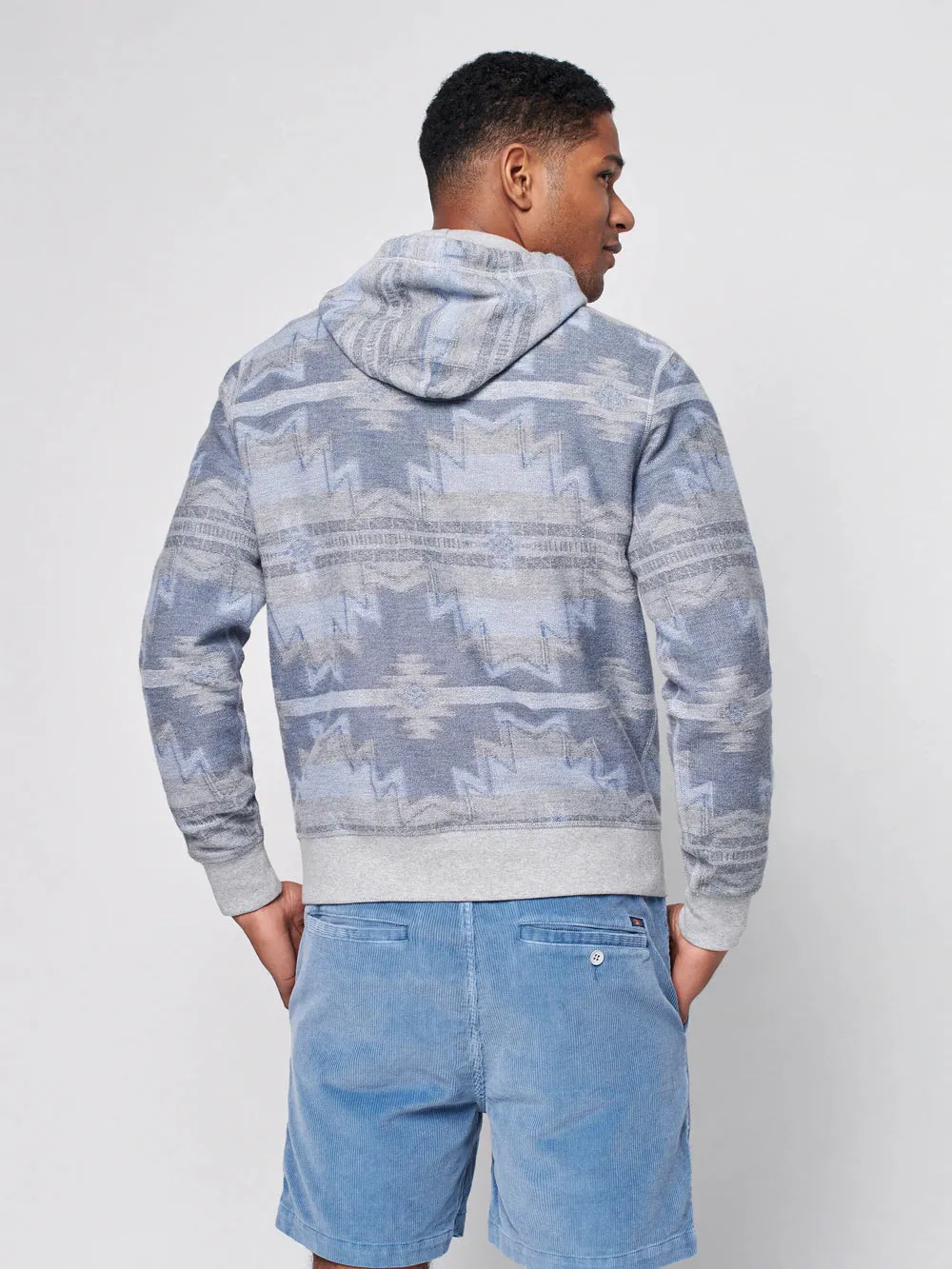 Faherty - Doug Good Feather Hoodie - Arctic Star