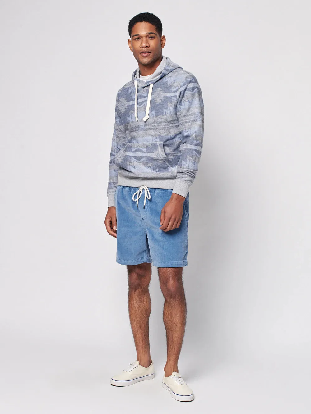 Faherty - Doug Good Feather Hoodie - Arctic Star