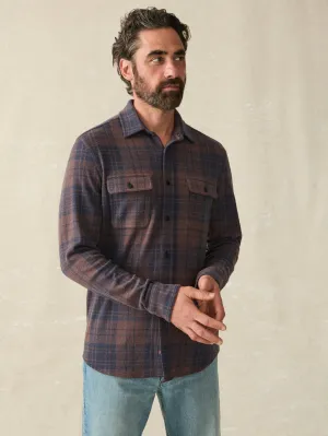 Faherty - Legend Sweater Shirt - Blue Mountain Plaid