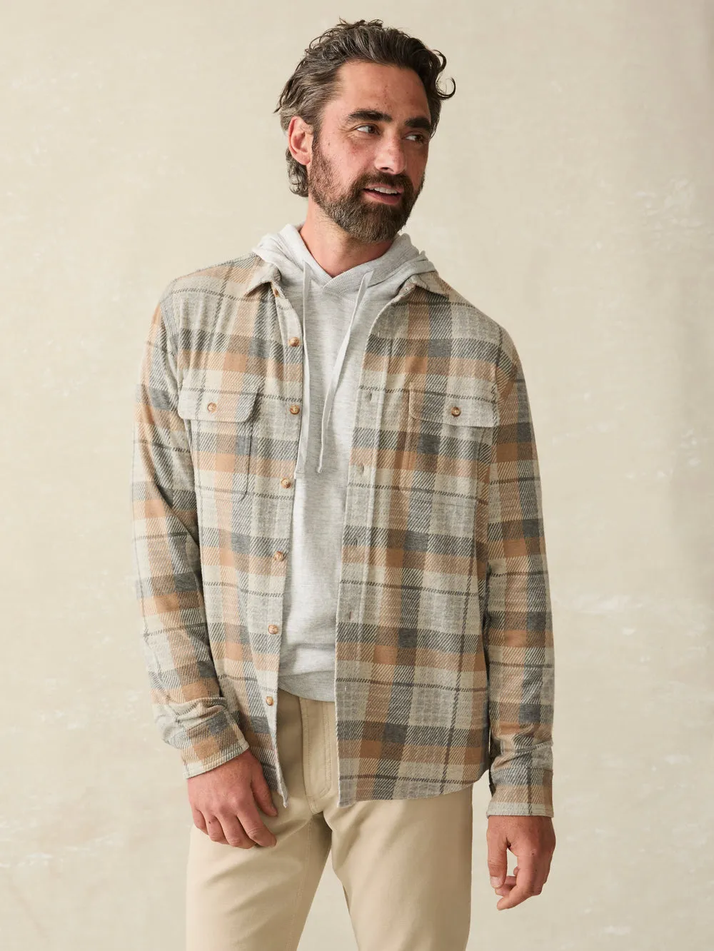 Faherty - Legend Sweater Shirt - Western Outpost Plaid