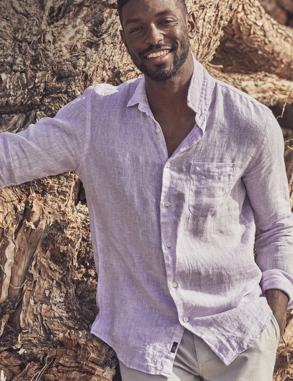 Faherty - Linen Laguna Long Sleeve Shirt