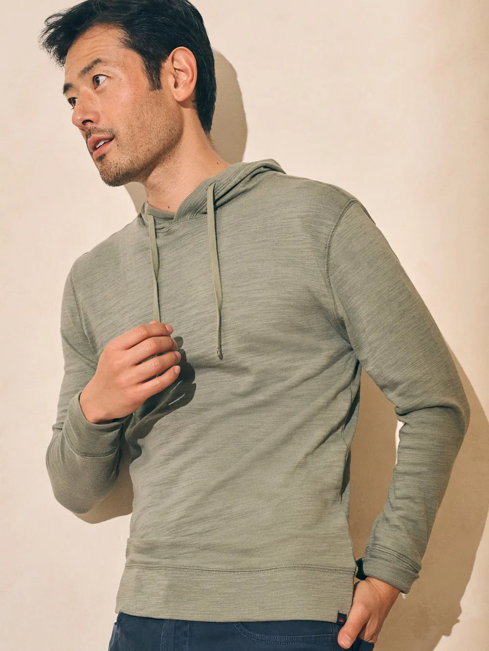 Faherty - Sunwashed Slub Hoodie