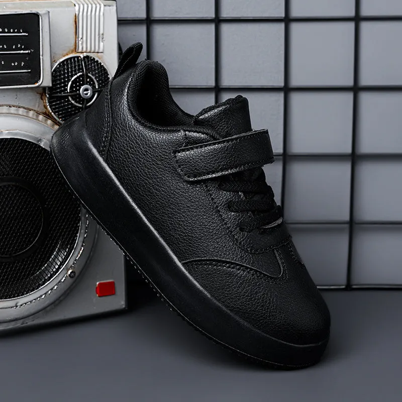 Fashion Leather Casual Shoes for Boys - Fall/Winter Ready