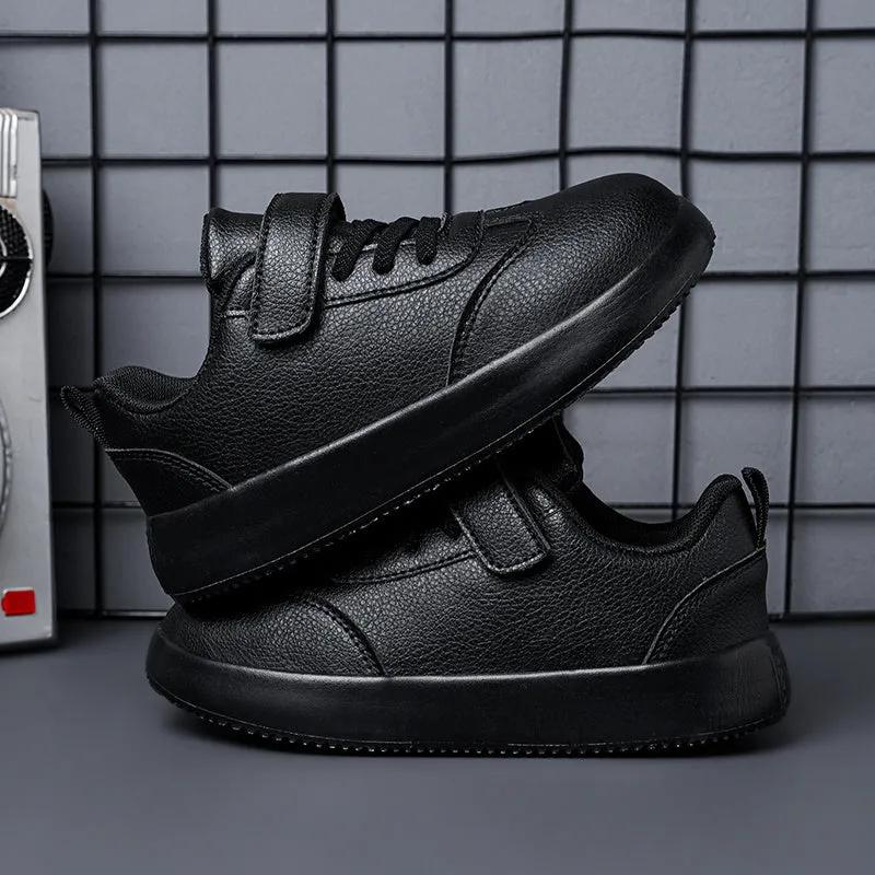 Fashion Leather Casual Shoes for Boys - Fall/Winter Ready