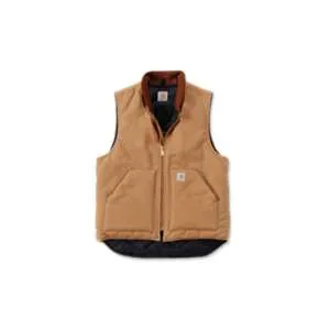 Firm Duck insulated Vest Cahartt Brown V01