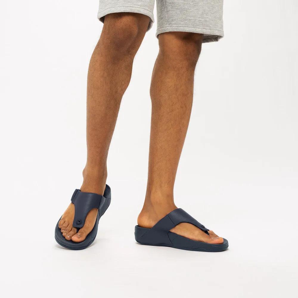 FitFlop TRAKK II Mens Leather Flip-Flops