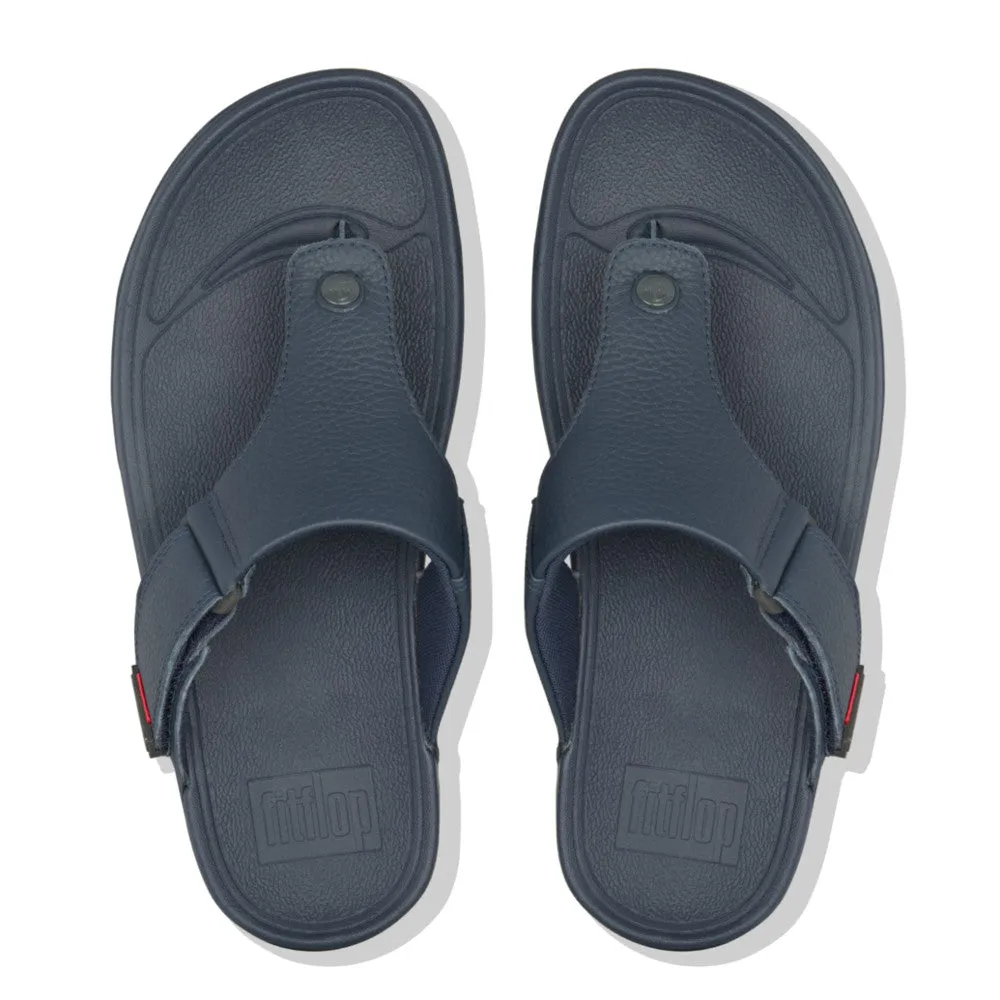 FitFlop TRAKK II Mens Leather Flip-Flops