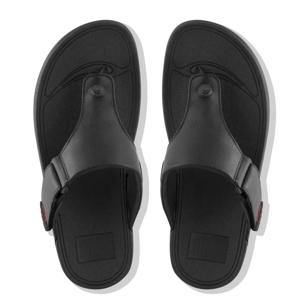 FitFlop TRAKK II Mens Leather Flip-Flops